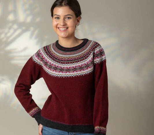 Alpine Short Sweater in PotPourri