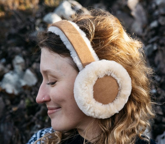 Sheepskin Ear Muffs (choice of colours)