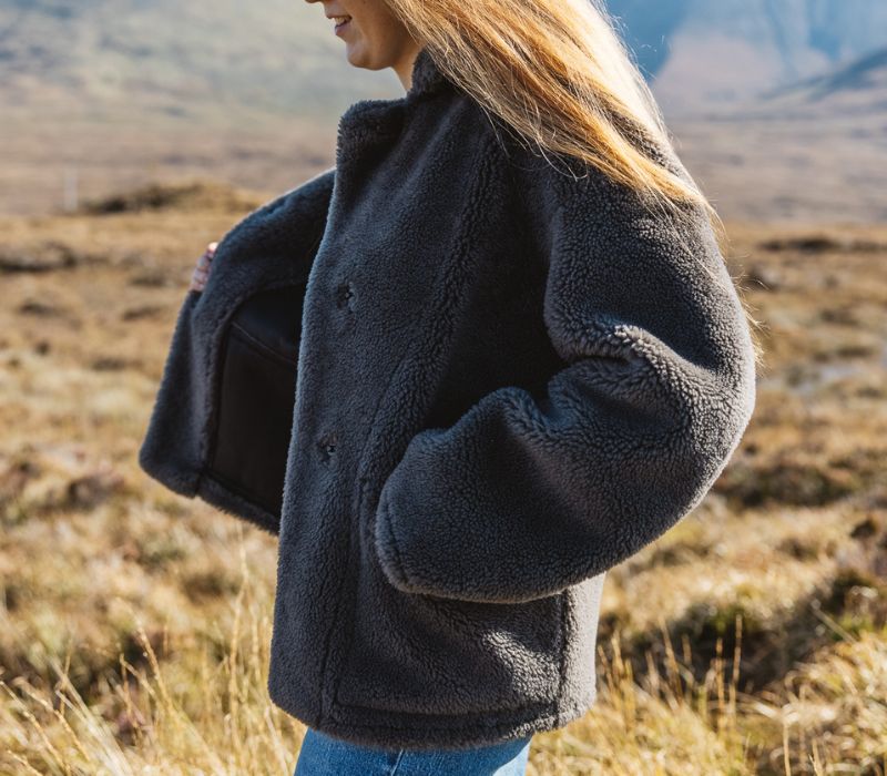 The Tansy - Sheepskin Women's Jacket