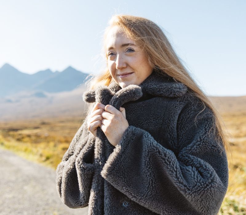 The Tansy - Sheepskin Women's Jacket