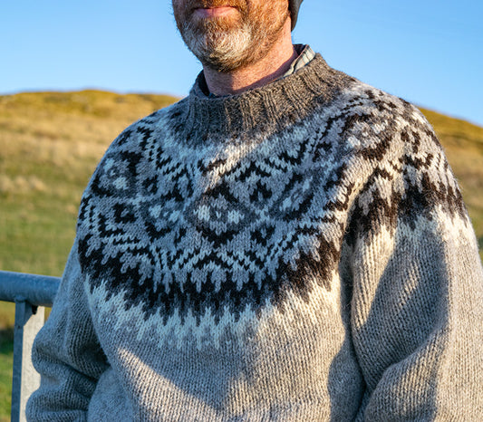 Wensleydale Yoke Crew Neck