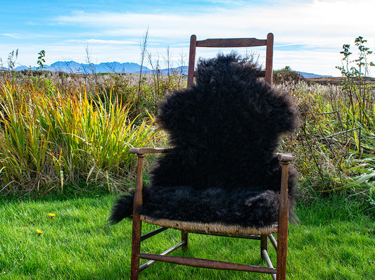 HEBRIDEAN SHEEPSKIN RUG, (TÙS - SUNHILL CROFT)