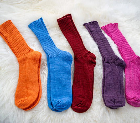 Mohair Socks (choice of colours)